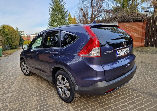 Honda CR-V cena 69900 przebieg: 179985, rok produkcji 2013 z Stalowa Wola małe 596